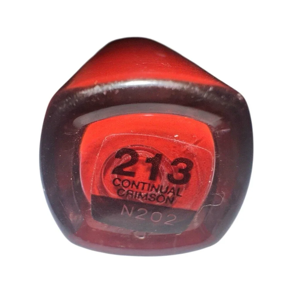 L'Oréal Infallible Pro-Last 2 Step Lipstick 213 Continual Crimson, vibrant red